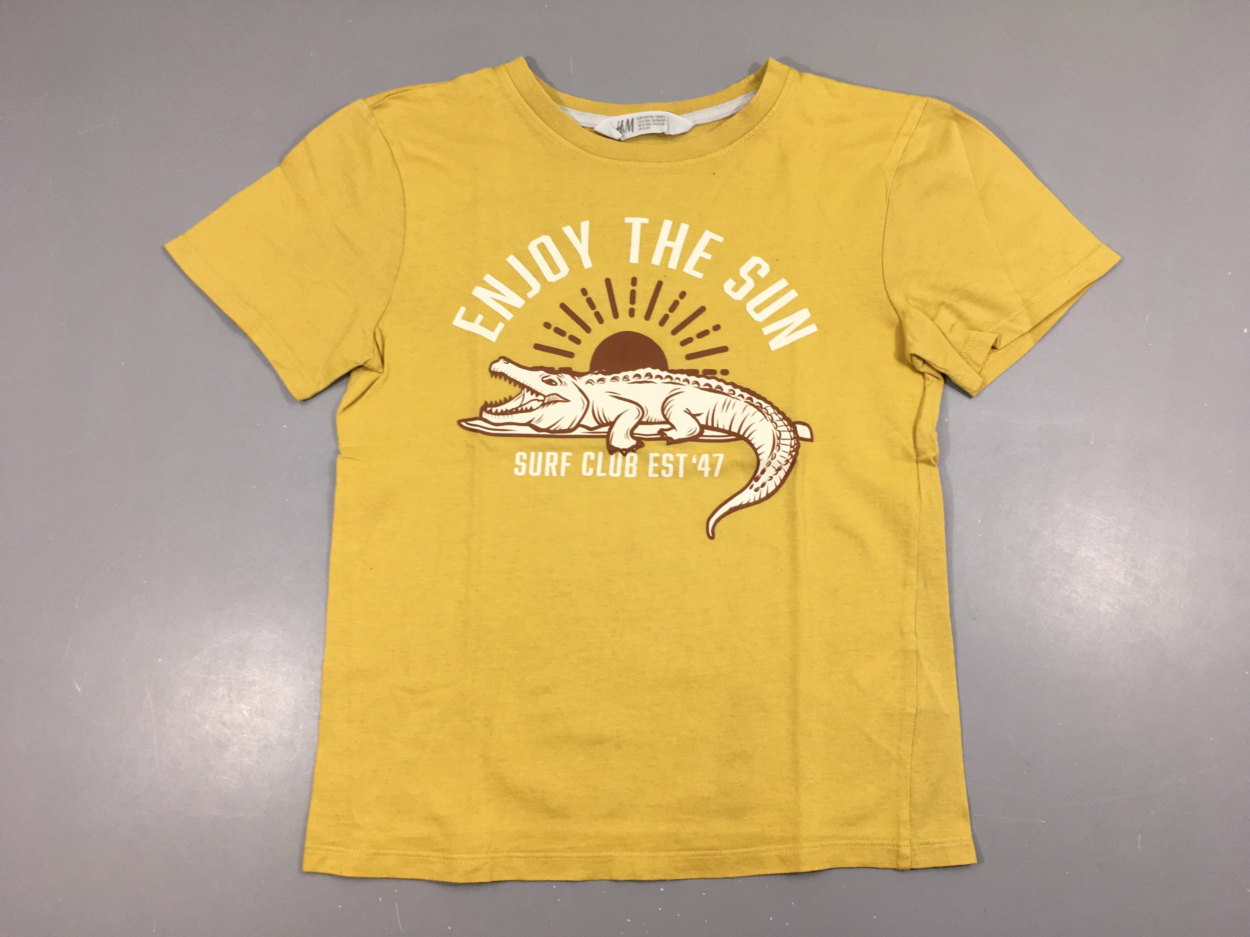 T-shirt m.c jaune Enjoy