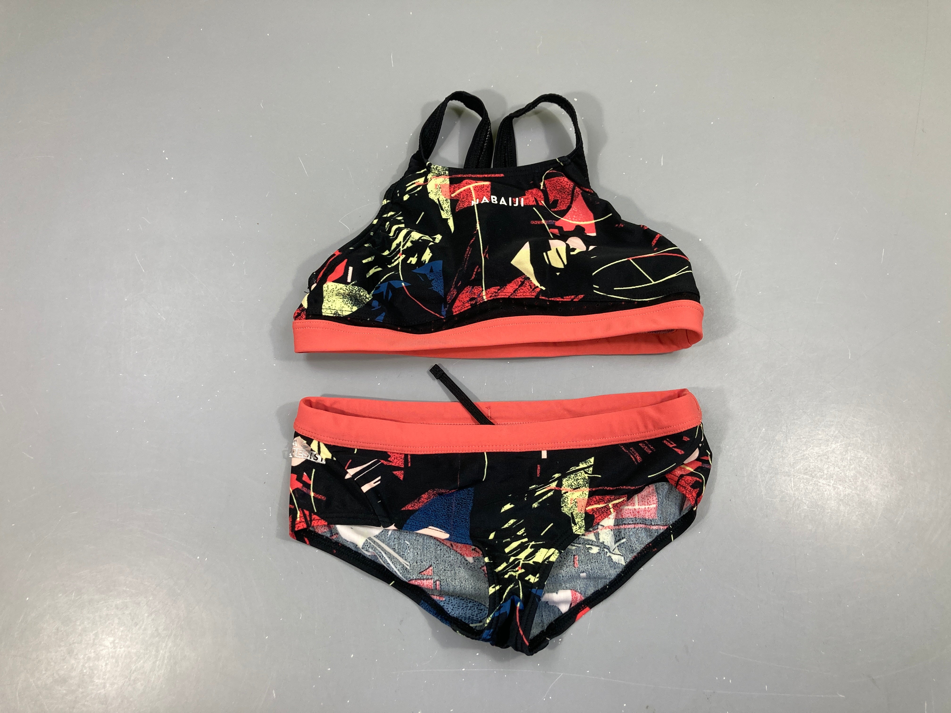 Bikini noir/rouge