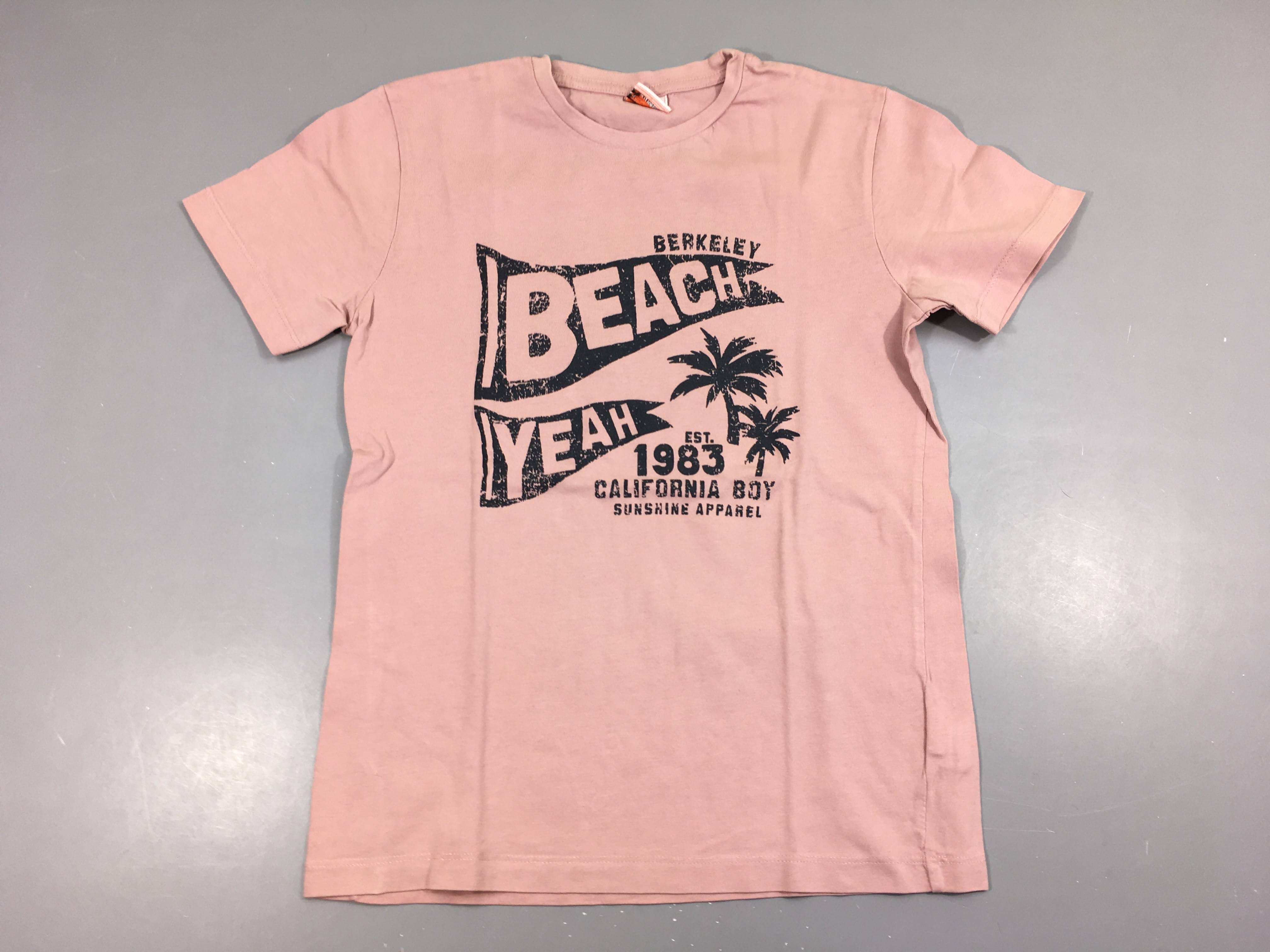 T-shirt m.c rose Beach