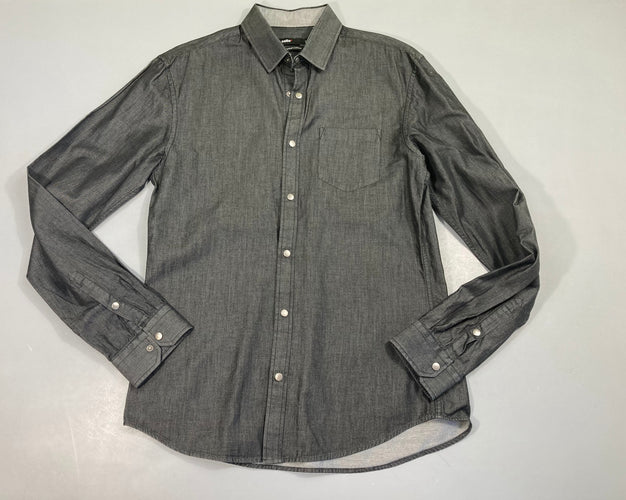 Chemise m.l denim noir Balton, Célio, moins cher chez Petit Kiwi