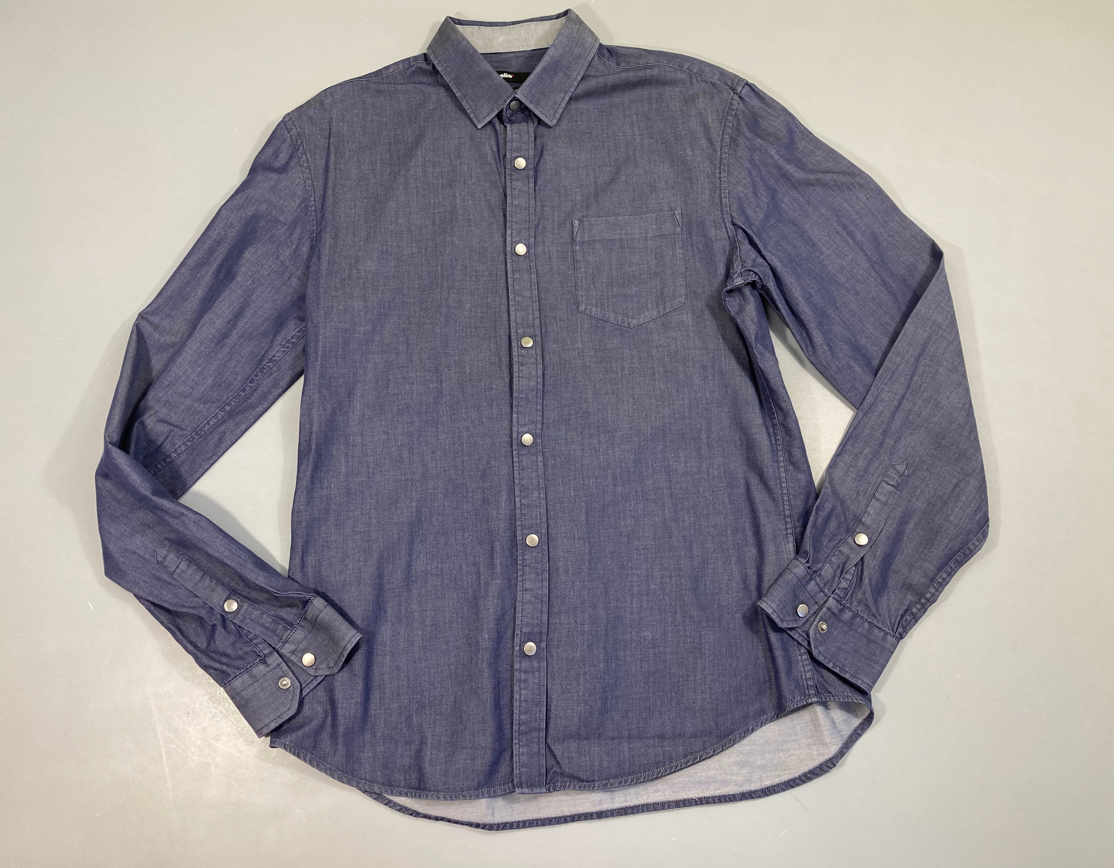 Chemise m.l denim Balton, Célio