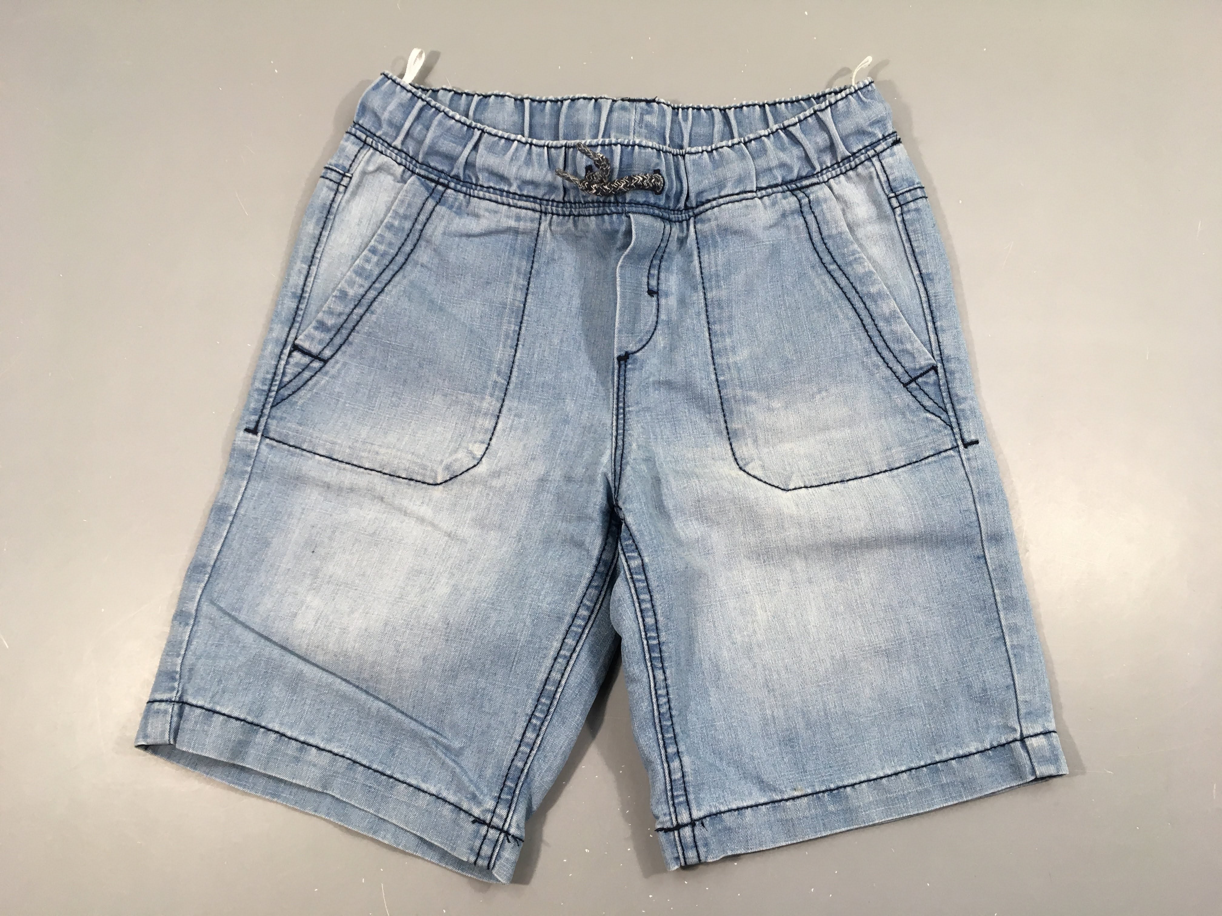 Bermuda Denim taille élastique