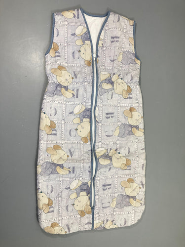 Sac de couchage s.m ouatiné bleu oursons, moins cher chez Petit Kiwi