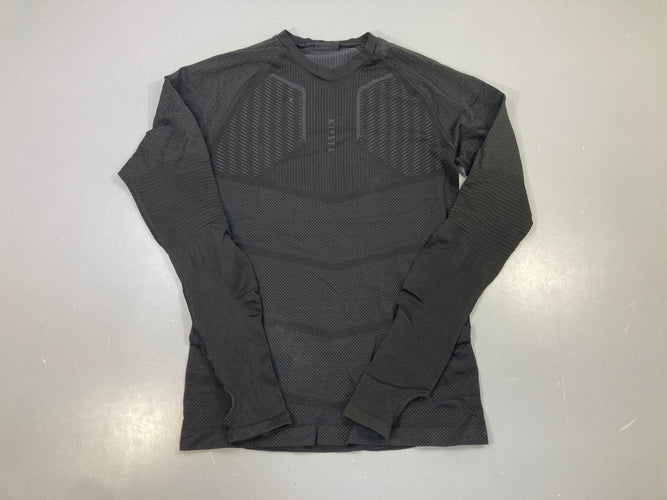 T-shirt m.l noir t.echnique, Kipsta, moins cher chez Petit Kiwi