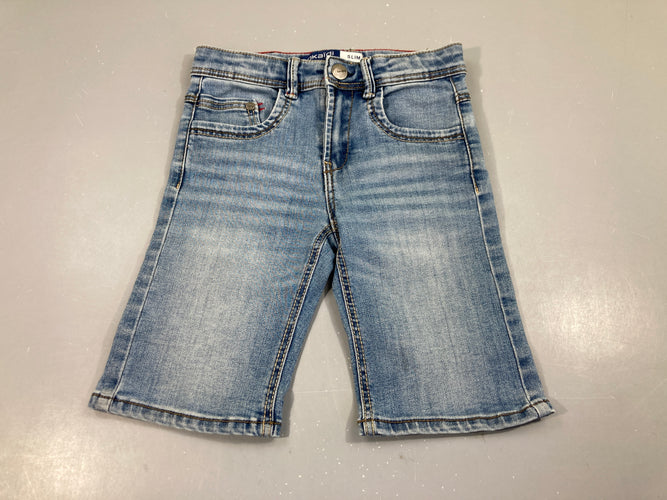 Bermuda jean Slim, moins cher chez Petit Kiwi