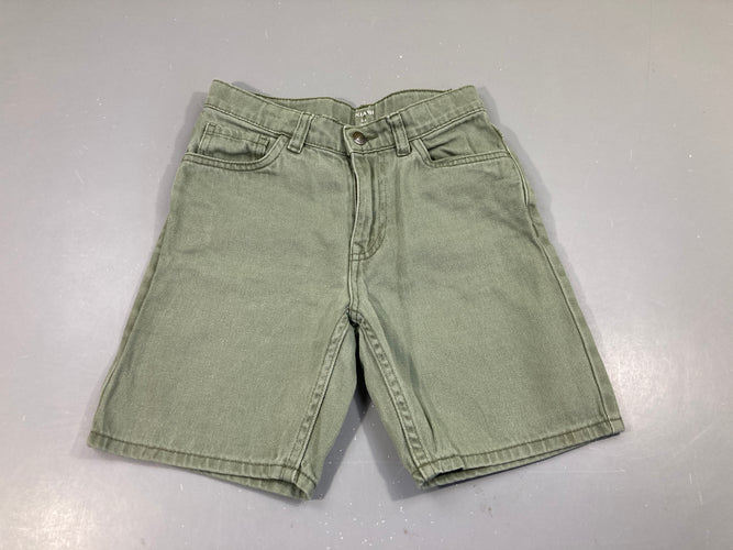 Bermuda denim vert, moins cher chez Petit Kiwi