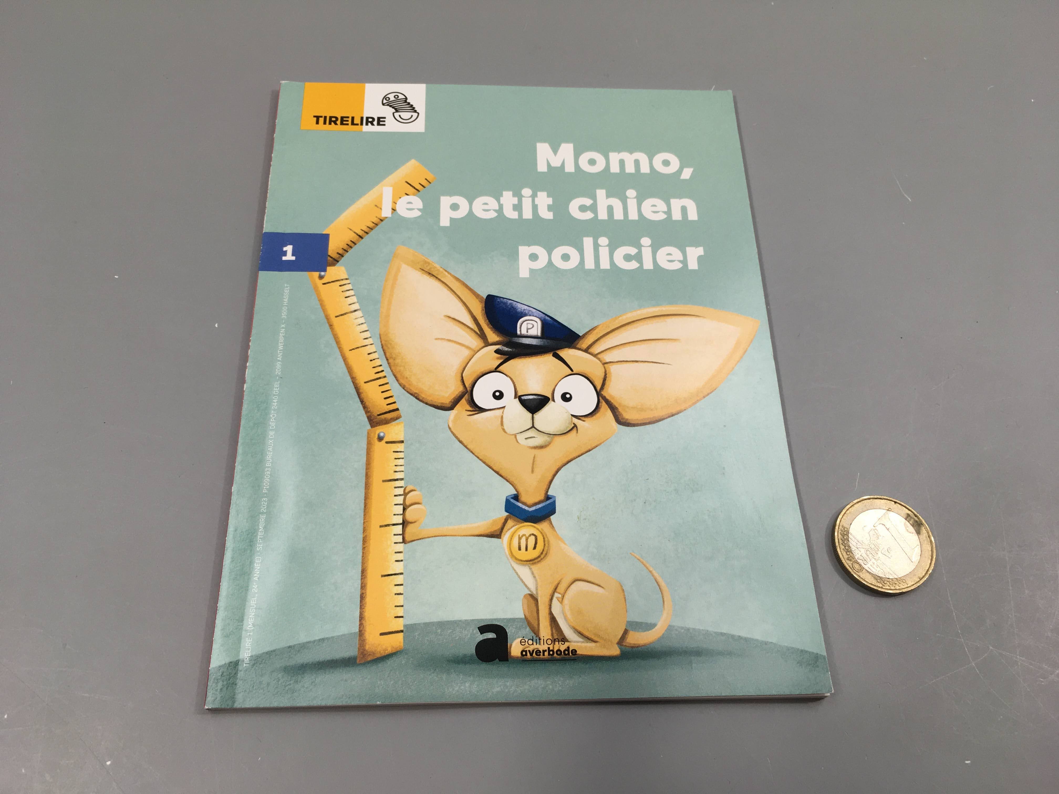 Momo le petit chien policier-Tirelire