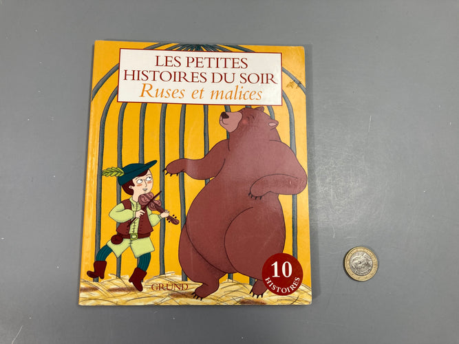 Ruses et malices, les petites histoires du soir, moins cher chez Petit Kiwi