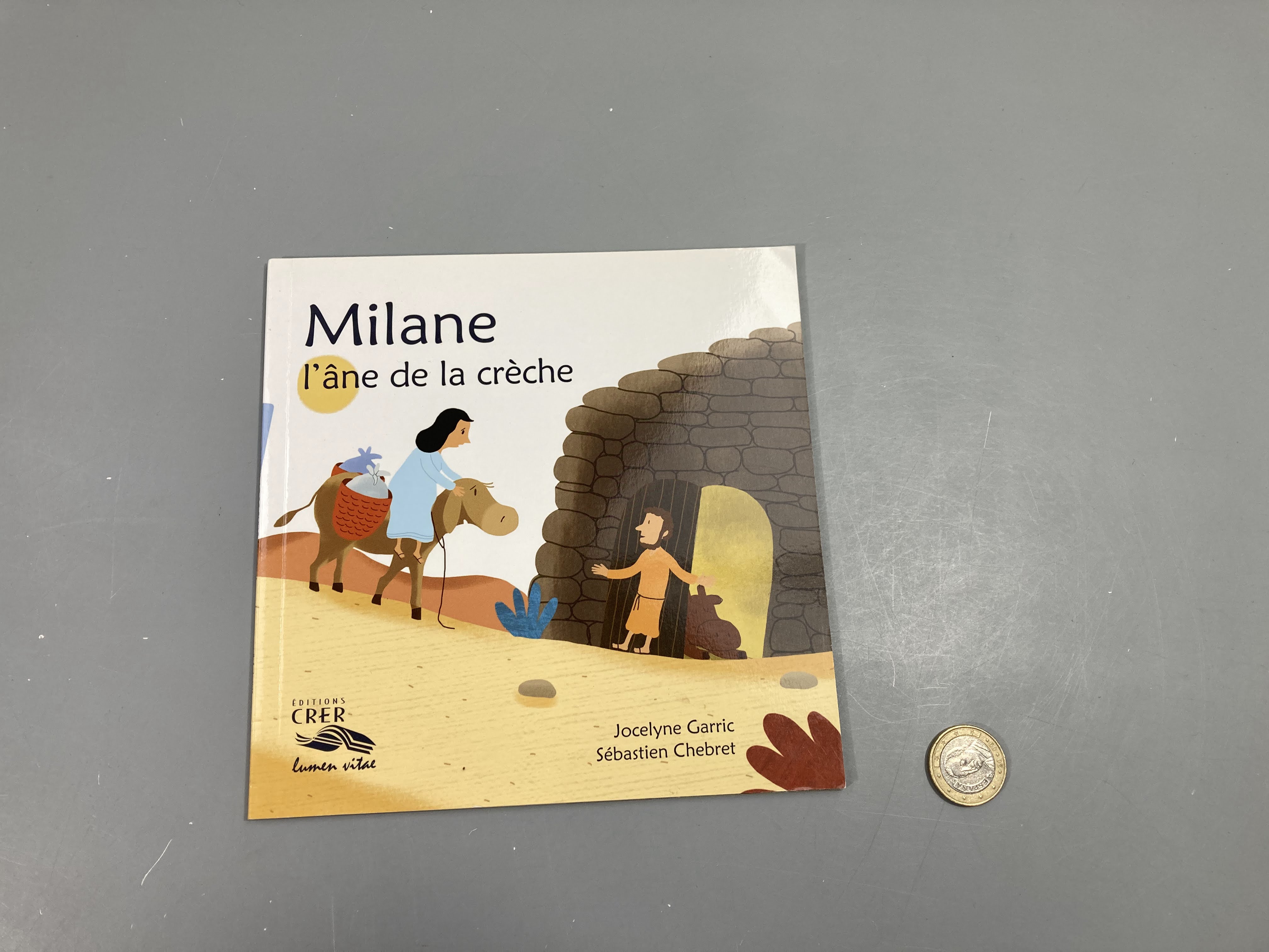 Milane l'âne de la crèche