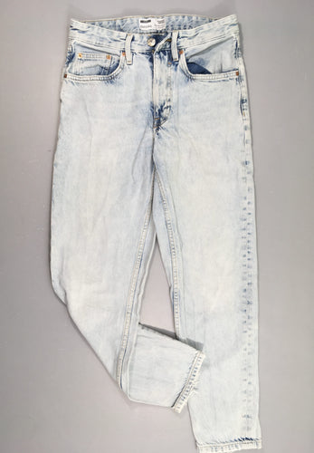 Jeans clair straight vintage, 36, moins cher chez Petit Kiwi