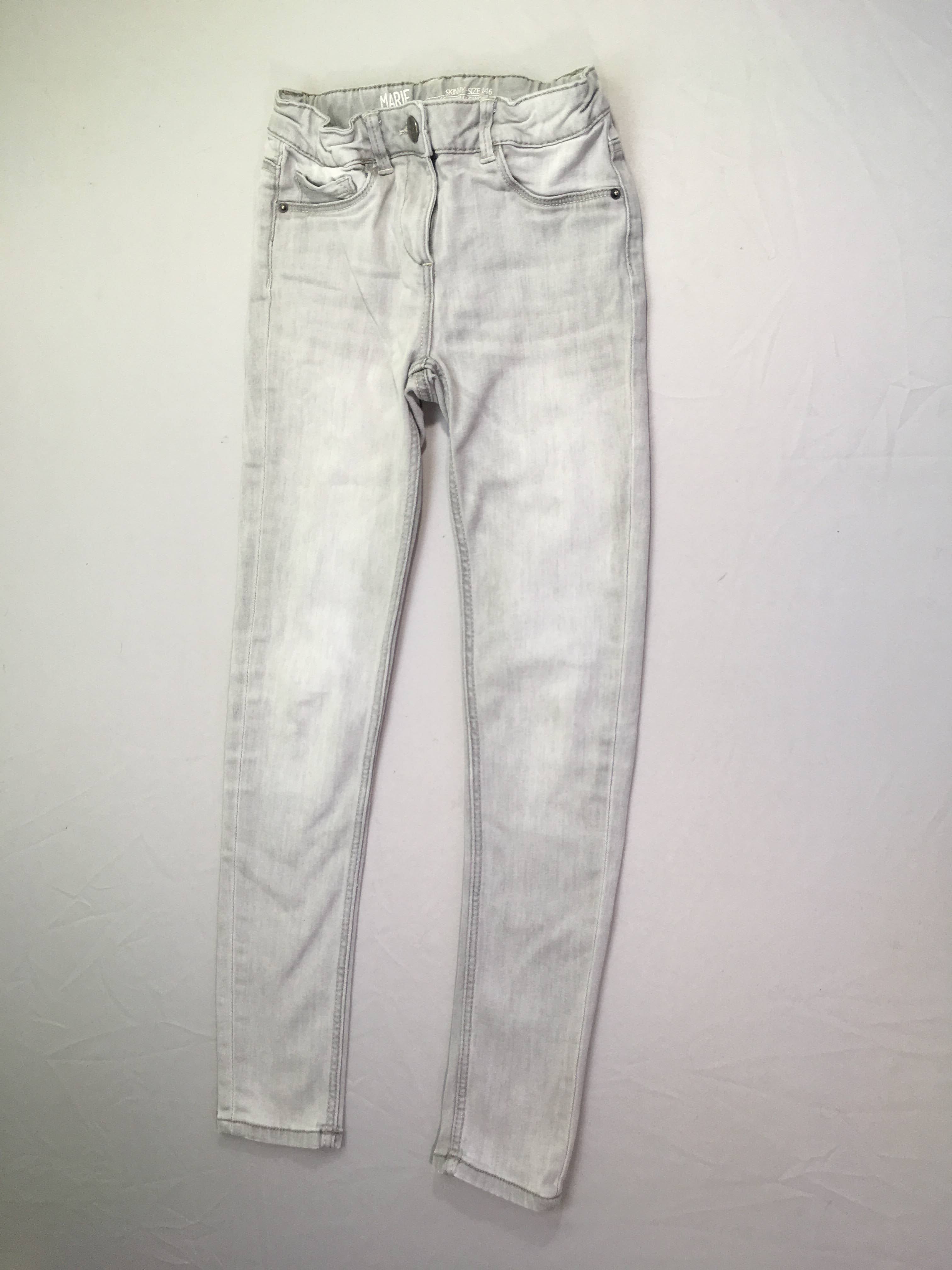 Pantalon gris Marie Skinny