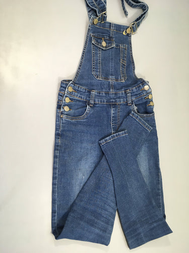 Salopette Jeans bleu coton/polyester/élasthane MISS YOU, 36, moins cher chez Petit Kiwi
