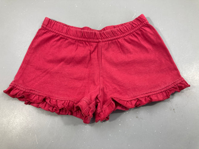 Short fuchsia froufrou, moins cher chez Petit Kiwi