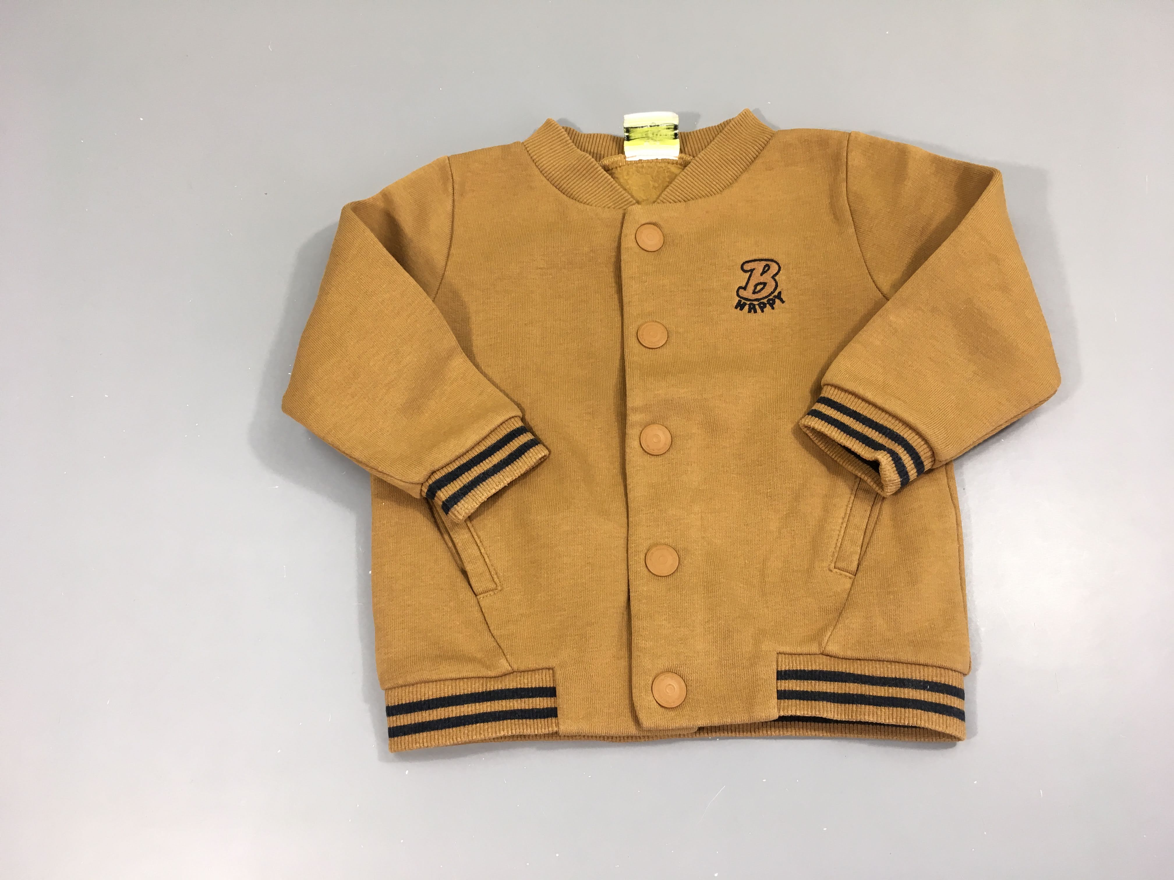 Sweat à pression camel B