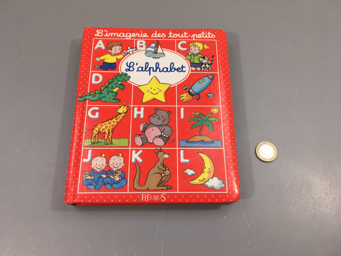 L'imagerie des tout-petits l'alphabet, moins cher chez Petit Kiwi