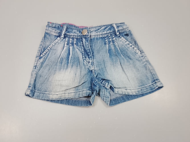 Short denim, moins cher chez Petit Kiwi