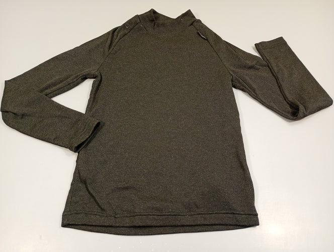 T-shirt m.l  thermique noir Wed'ze, moins cher chez Petit Kiwi