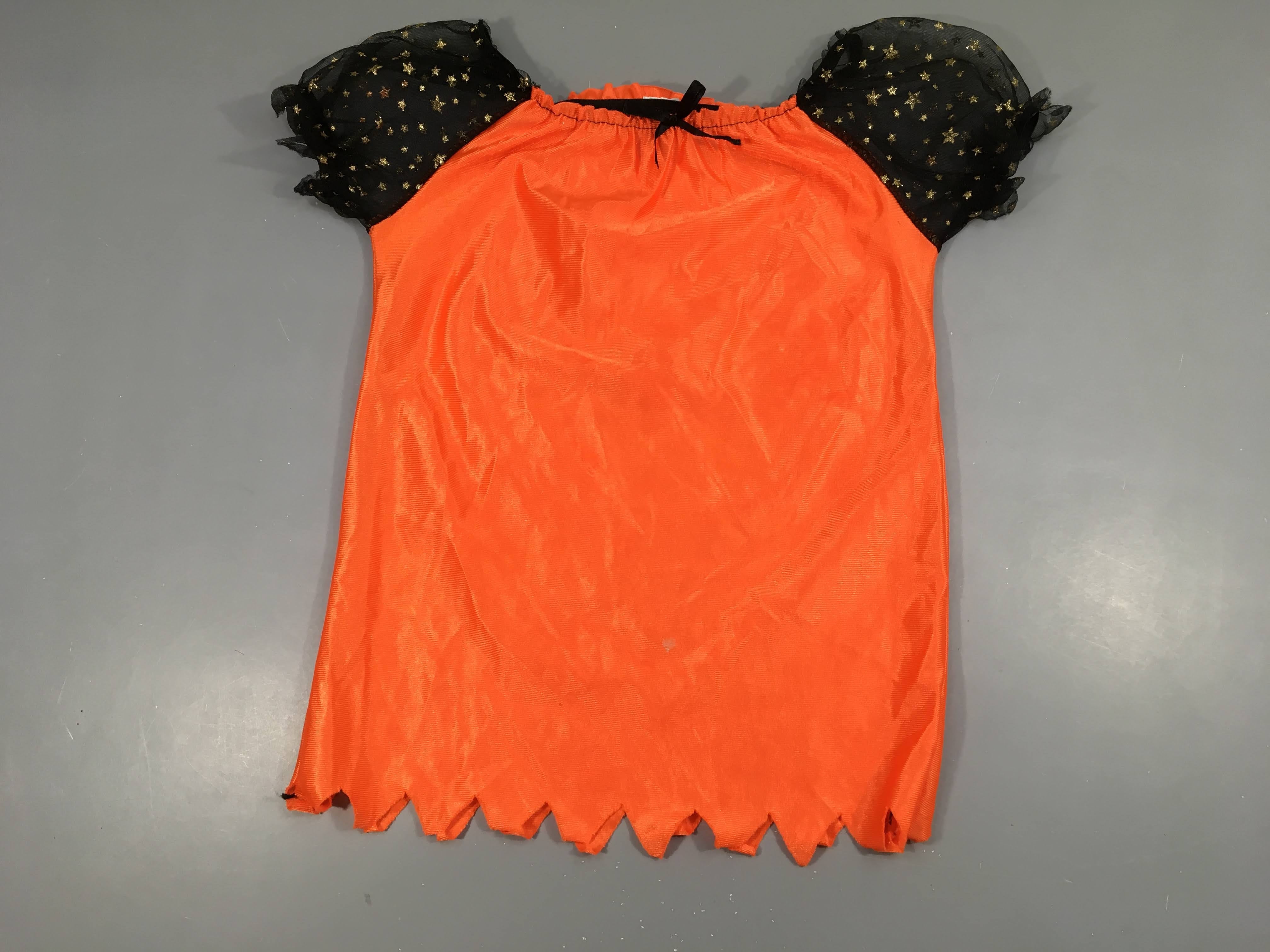 Déguisement Robe s.m orange Halloween