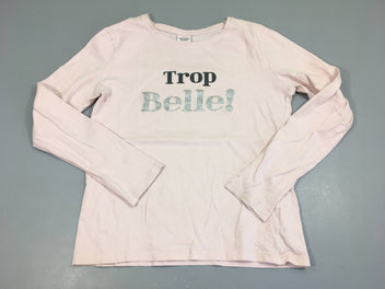 T-shirt m.l rose trop belle