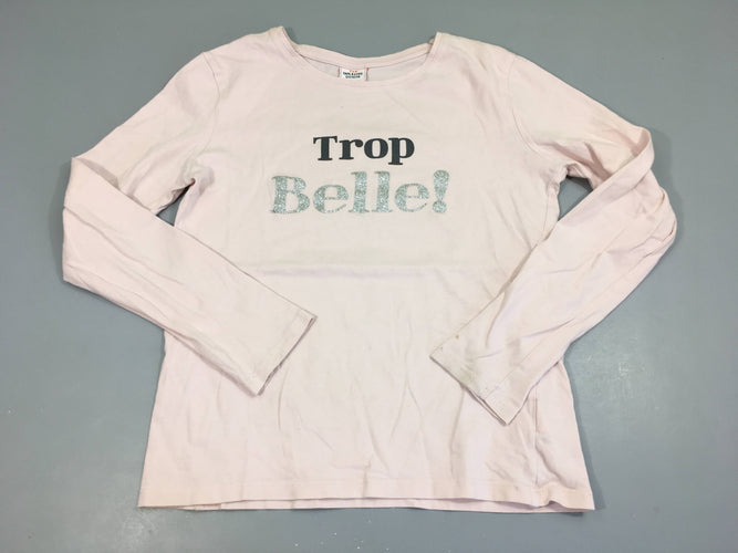 T-shirt m.l rose trop belle, moins cher chez Petit Kiwi