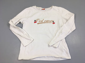 T-shirt m.l blanc c'est canon