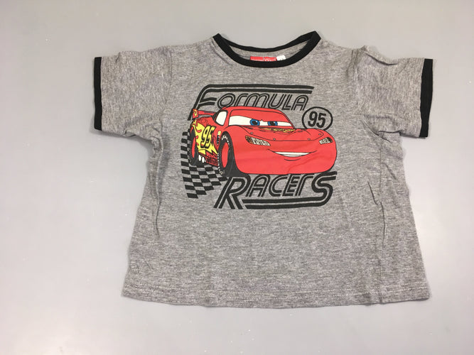 T-shirt m.c gris Cars, moins cher chez Petit Kiwi