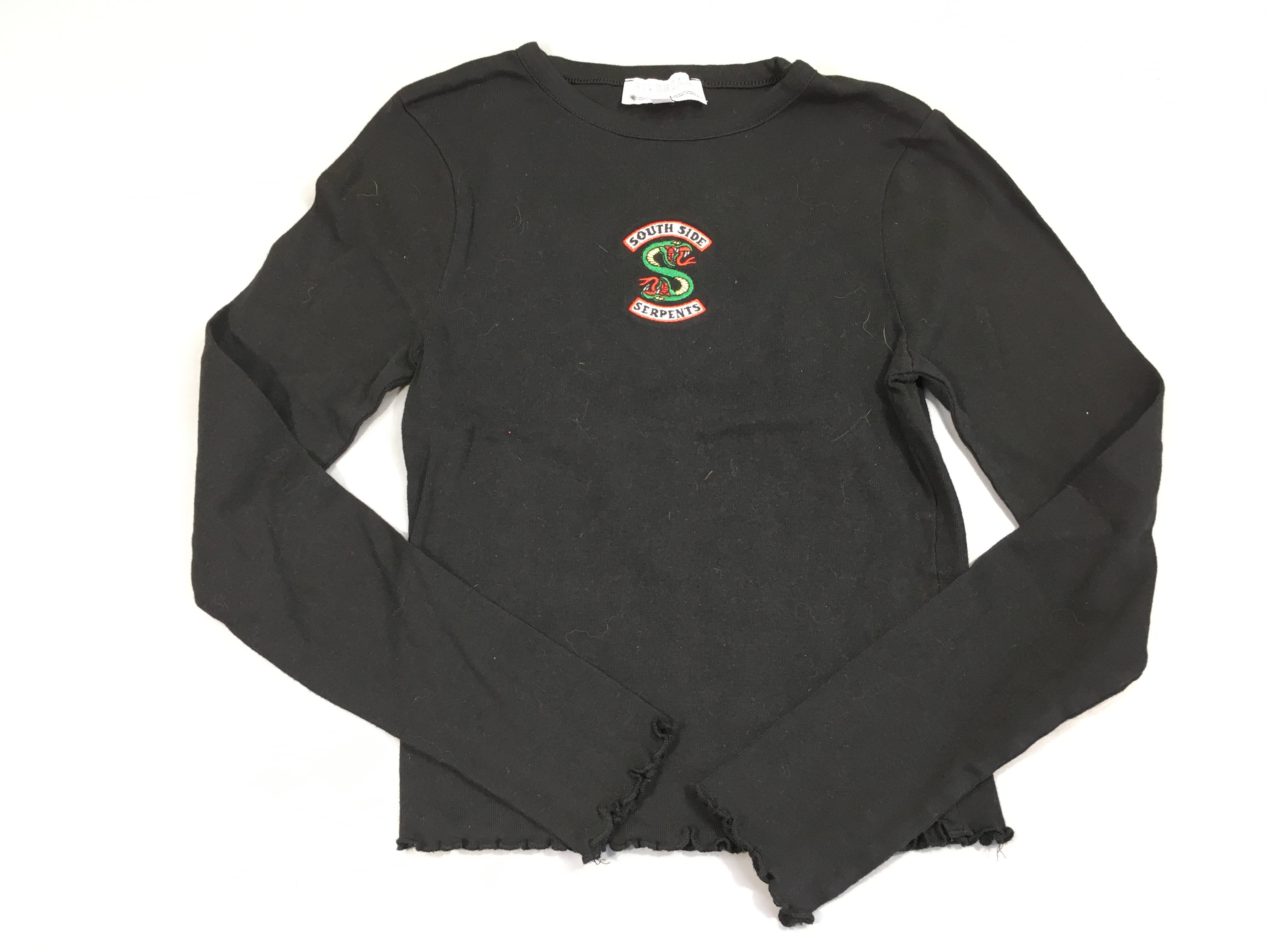 T-shirt m.l noir south side serpent