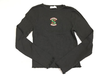 T-shirt m.l noir south side serpent