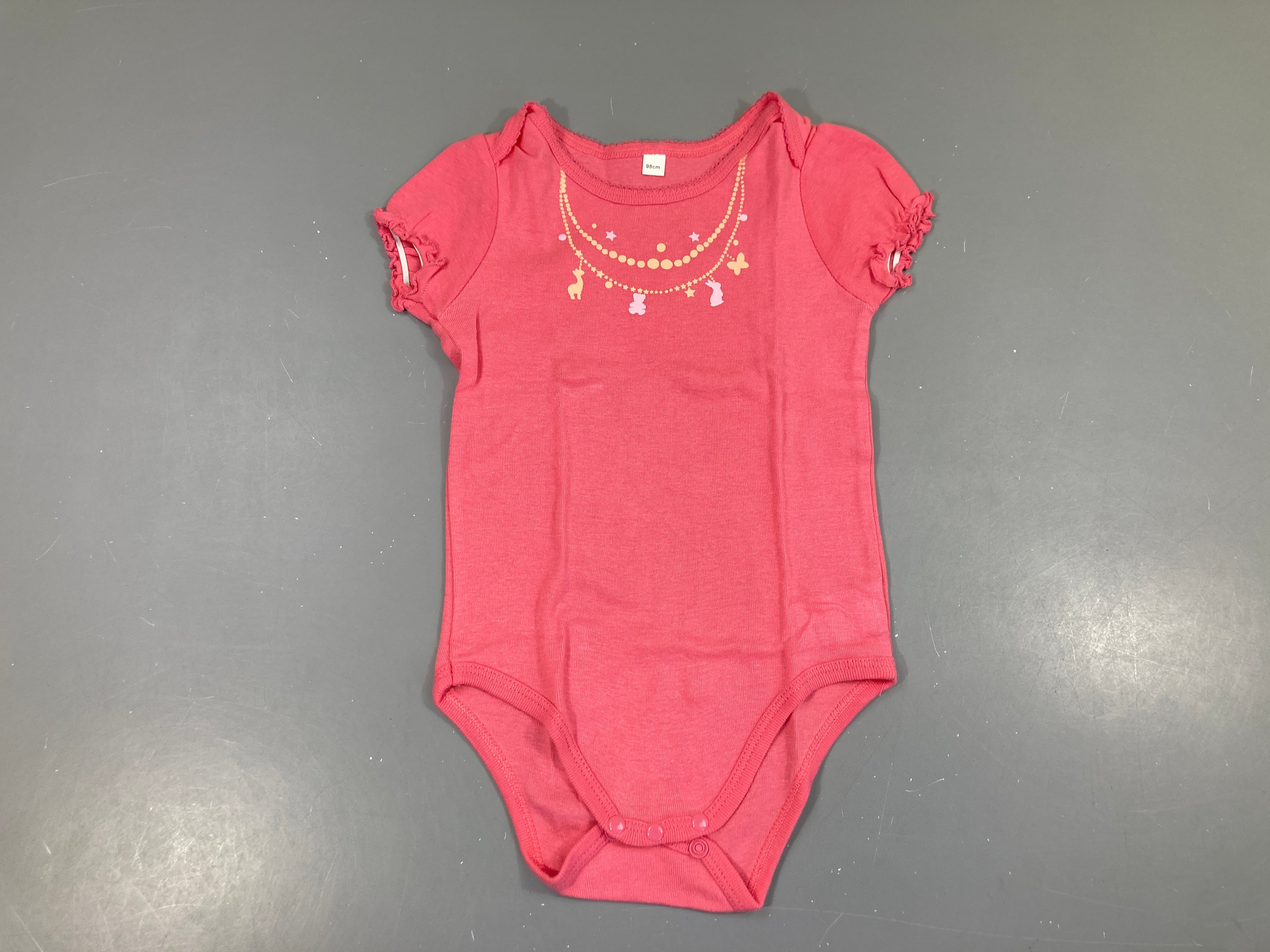 Body m.c rose motifs collier