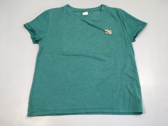 T-Shirt m.c vert foncé Bouloché, moins cher chez Petit Kiwi