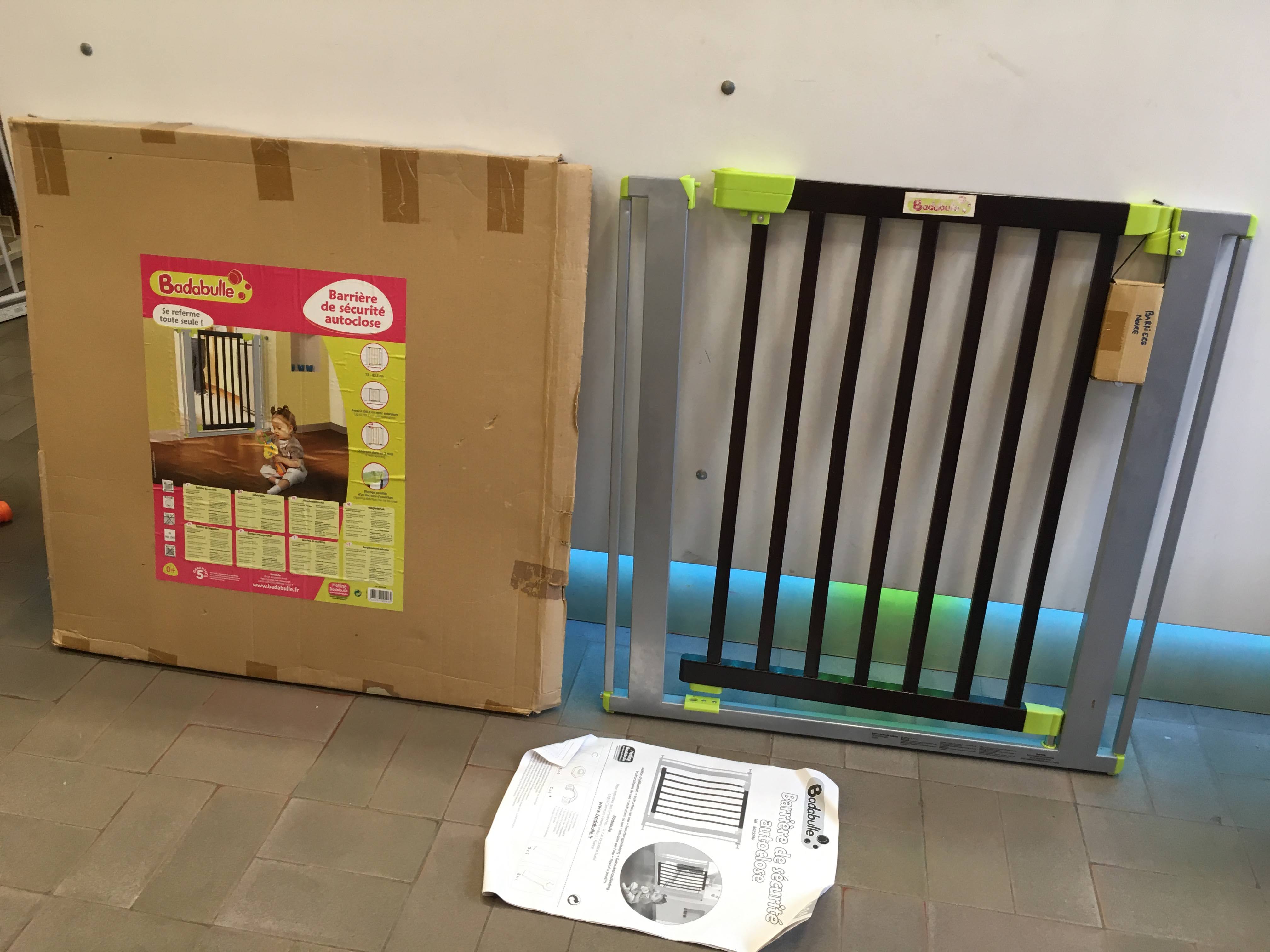 Barrière de sécurité autoclose, Badabulle, 73-82,5cm