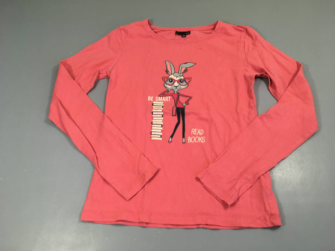 T-shirt m.l rose Rabbit, moins cher chez Petit Kiwi
