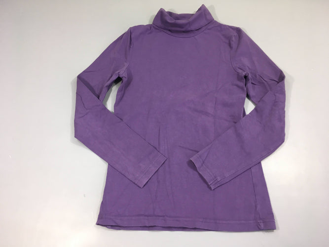 T-shirt m.l mauve col roulé, moins cher chez Petit Kiwi