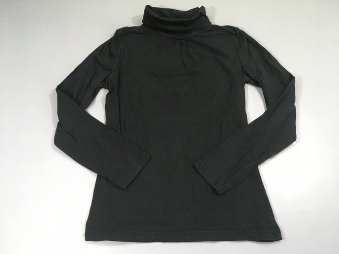 T-shirt m.l col roulé noir, moins cher chez Petit Kiwi