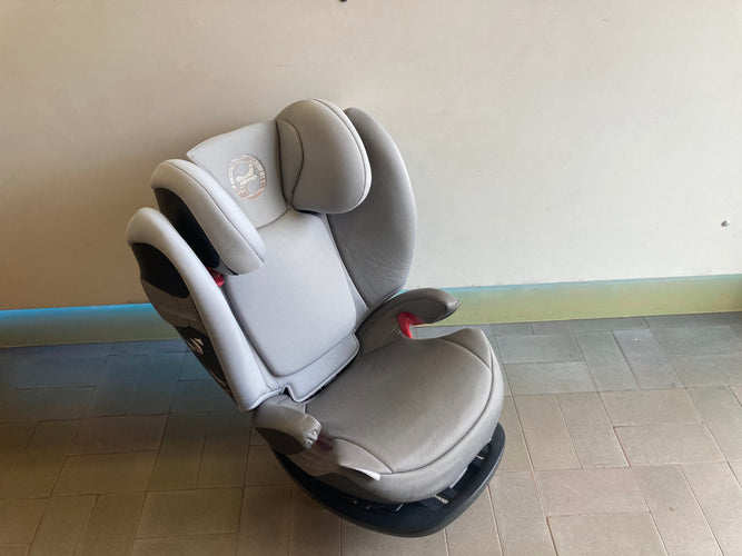 Siège auto gris Pallas S Fix, goupe 1/2/3, 9-36kg Cybex, moins cher chez Petit Kiwi