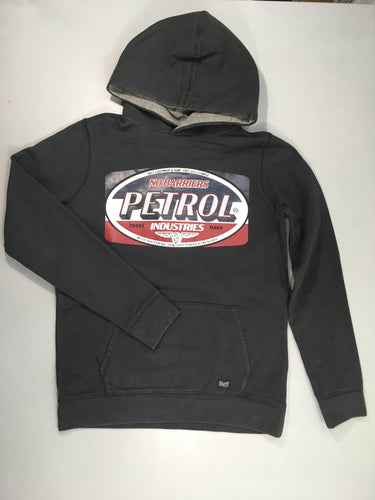 Sweat à capuche bleu marine No Barriers, moins cher chez Petit Kiwi