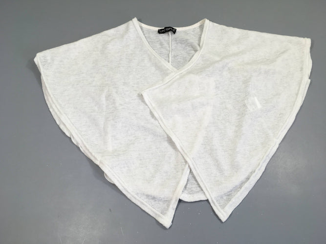 Gilet m.c blanc Polyester/élasthane, moins cher chez Petit Kiwi