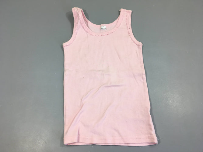 T-shirt s.m jersey rose pâle coton, moins cher chez Petit Kiwi