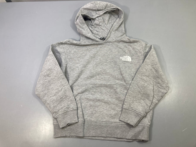 Sweat capuche gris chiné, The North Face, moins cher chez Petit Kiwi