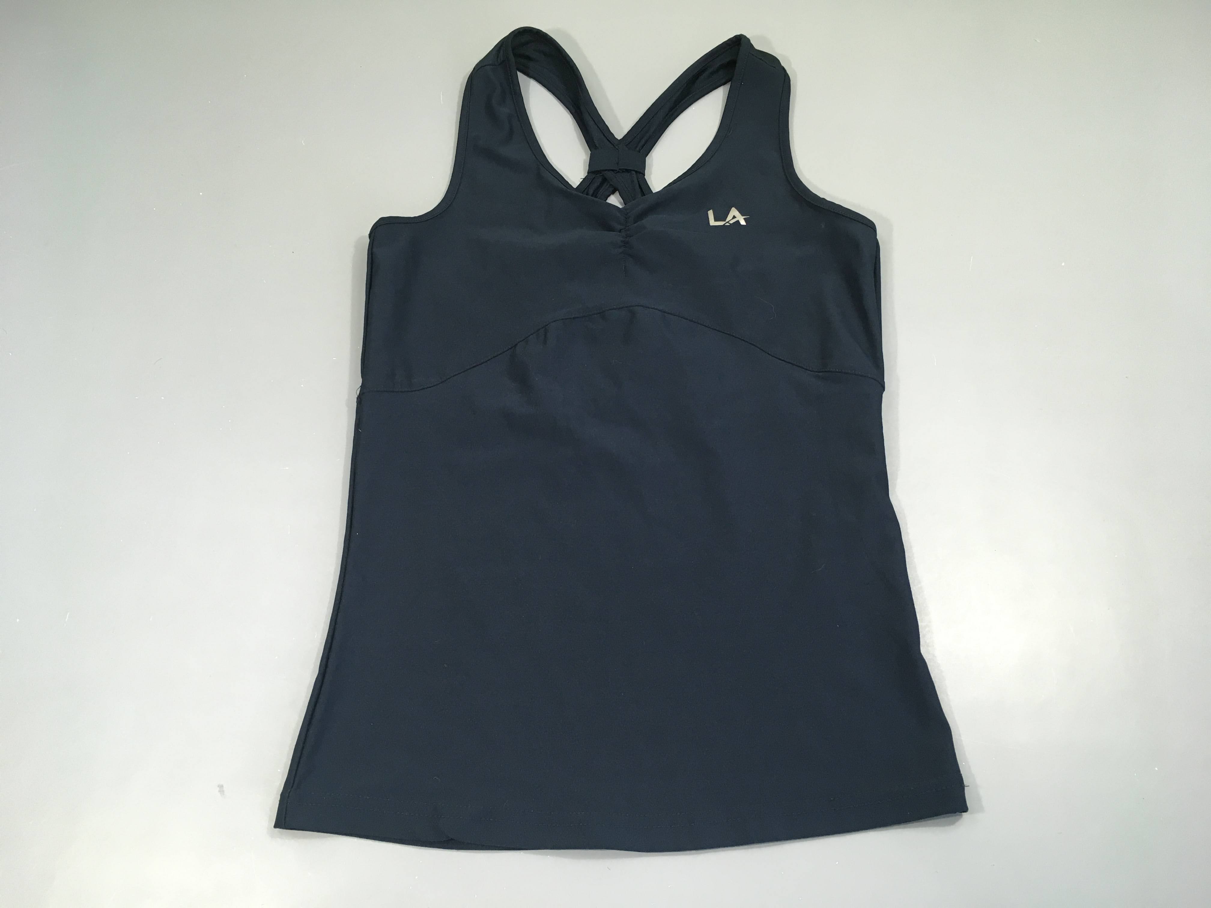 Débardeur de sport  bleu foncé La Gear