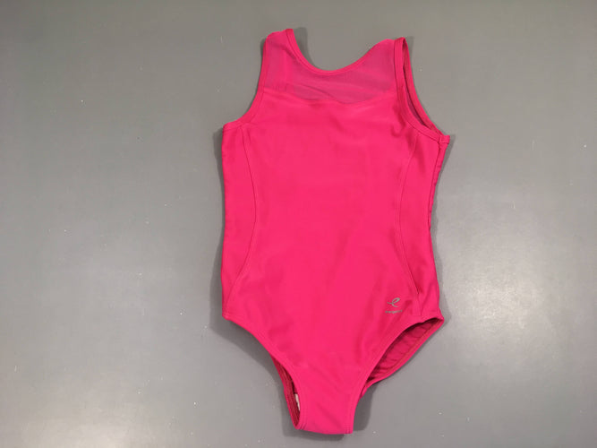 Maillot de danse/gym rose flash, moins cher chez Petit Kiwi