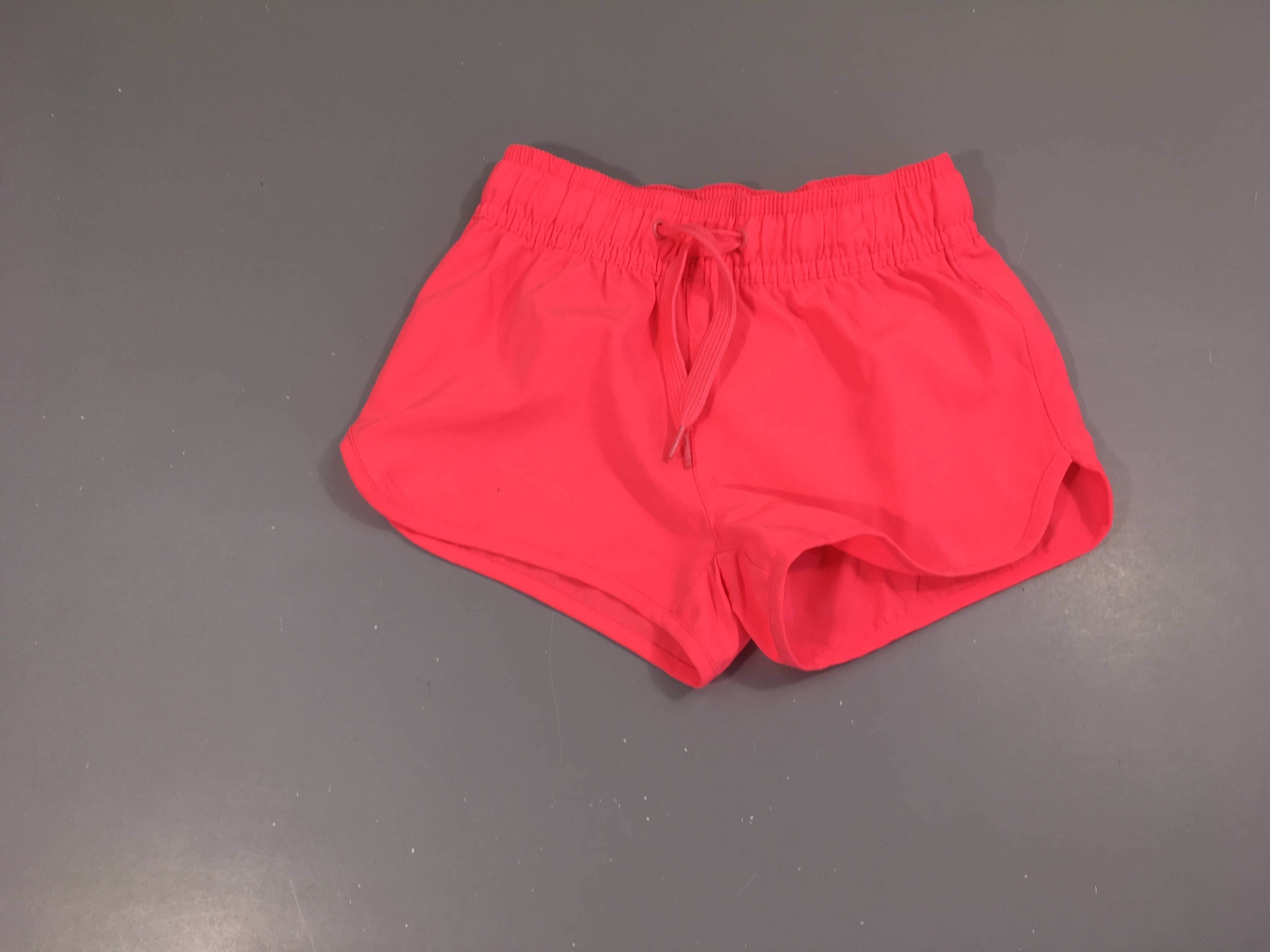 Short de sport rose fluo