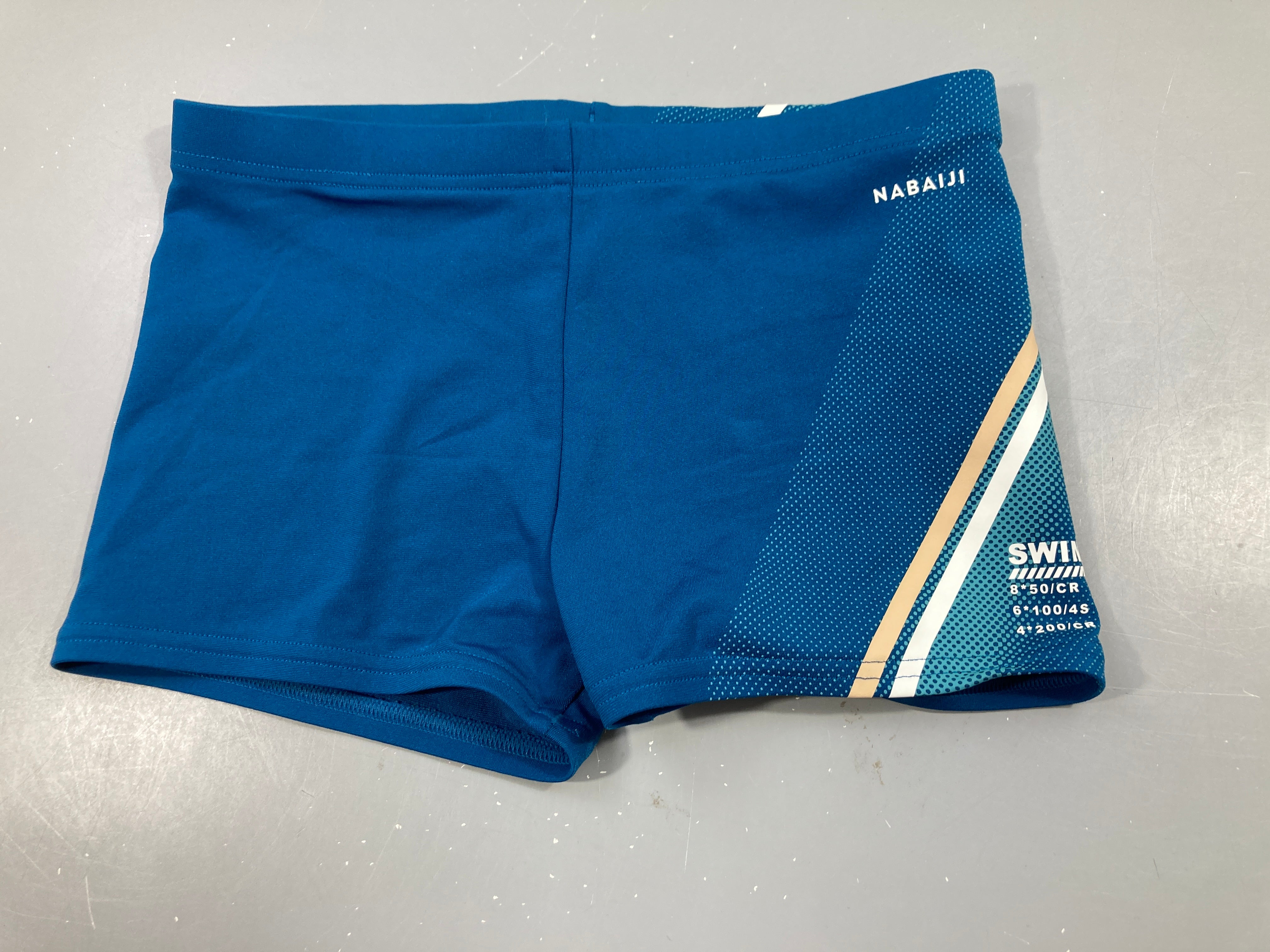 Maillot Boxer bleu Nabaiji