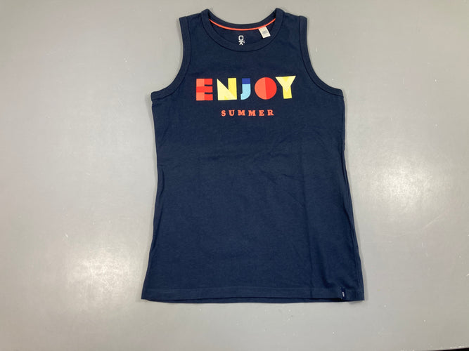 T-shirt s.m bleu marine Enjoy, moins cher chez Petit Kiwi