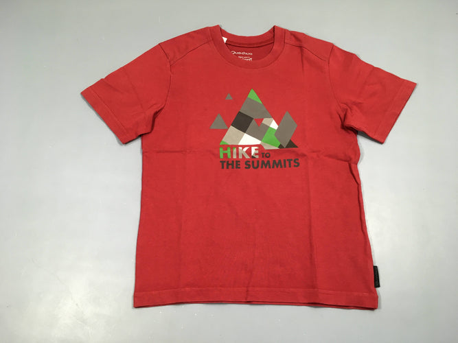 T-shirt m.c rouge Hike, moins cher chez Petit Kiwi