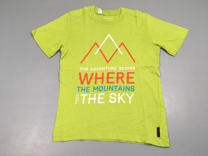 T-shirt m.c anis montagnes, moins cher chez Petit Kiwi