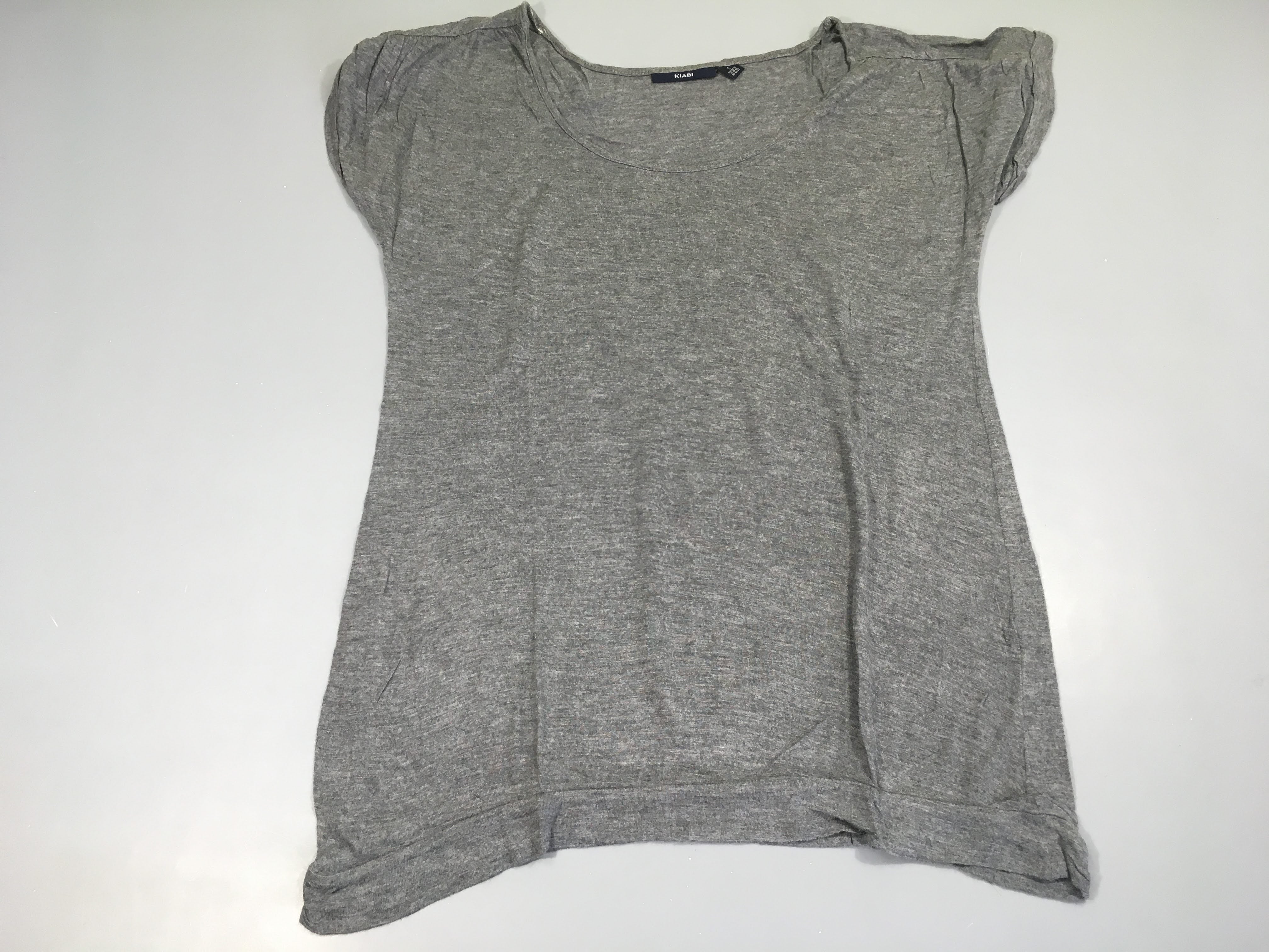 T-shirt m.c de grossesse gris chiné
