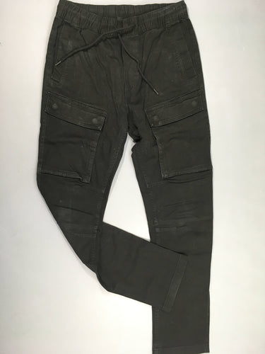 Pantalon noir taille élastique Pantalon, moins cher chez Petit Kiwi