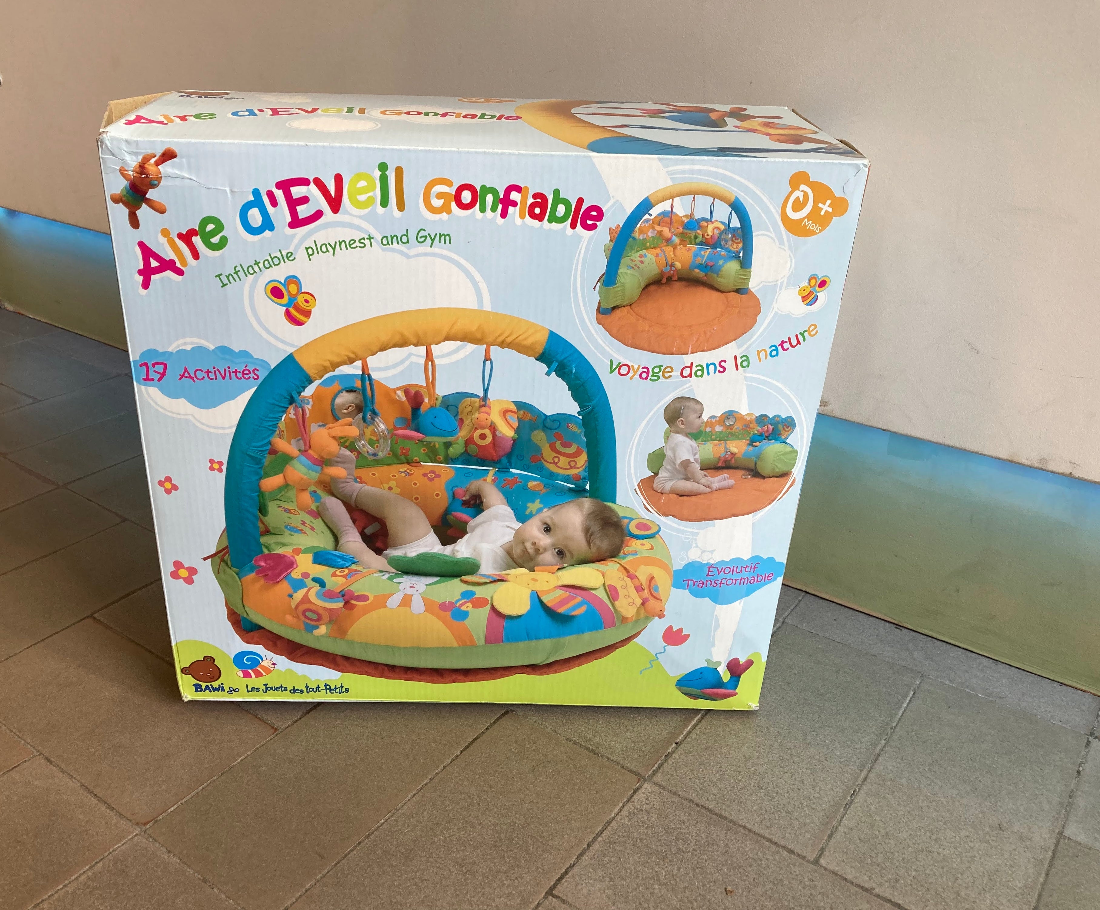 Air d'éveil gonflable