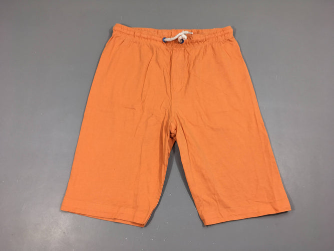 Bermuda jersey orange, moins cher chez Petit Kiwi